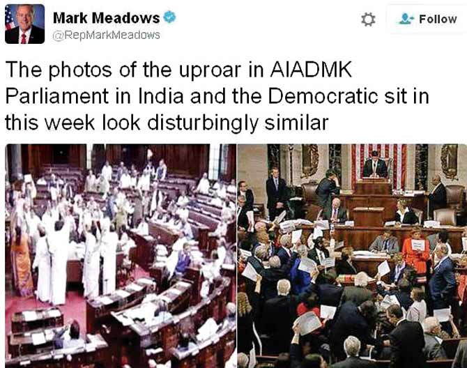 US Congressman Mark Meadows