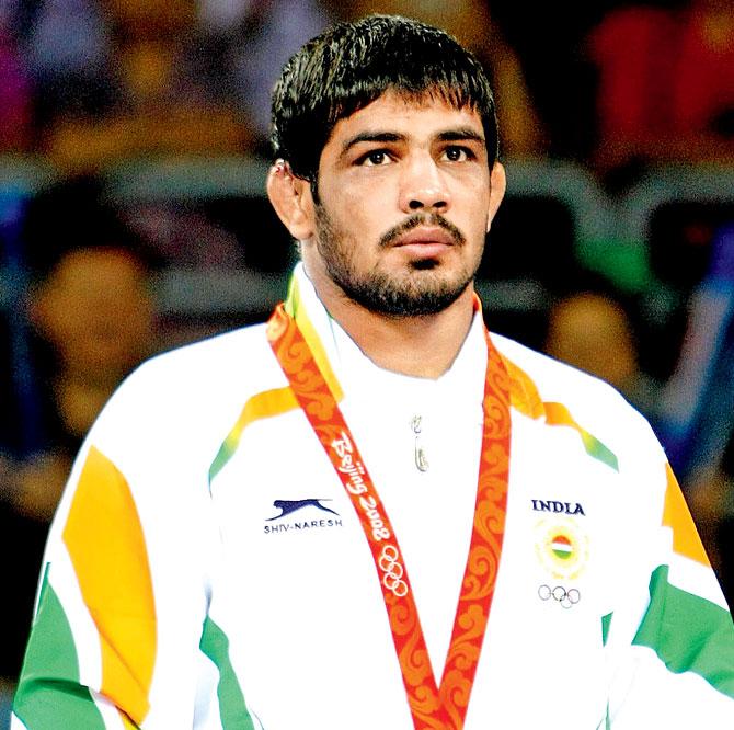 Indian wrestler Sushil Kumar. Pic/Getty Images