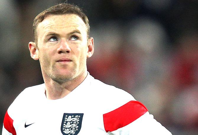 Wayne Rooney. Pic/AFP