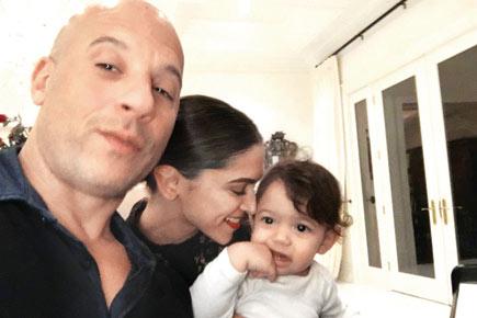 Adorable! Deepika Padukone with Vin Diesel's little daughter Pauline