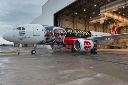 Rajinikanth flies high! These pics of special 'Kabali' plane will leave you in awe