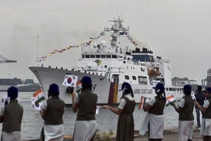 India-South Korea jointly hold anti-piracy operations at Chennai coast
