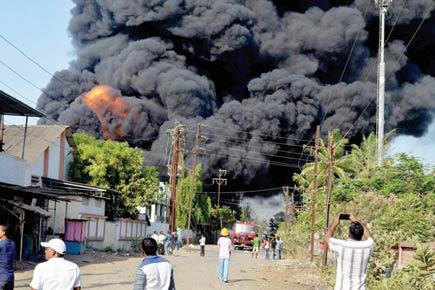 Five factories gutted in Palghar blaze