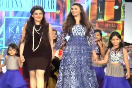 Designer Archana Kocchar now gets the kids fashionable at Kids India Fashion Week with Daisy Shah!