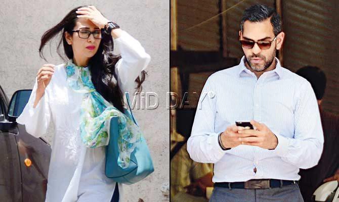 Actress Karisma Kapoor and business tycoon Sunjay Kapur were granted divorce by the family court. Pic/Pradeep Dhivar