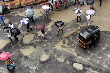 Photos: It's raining potholes in Mumbai