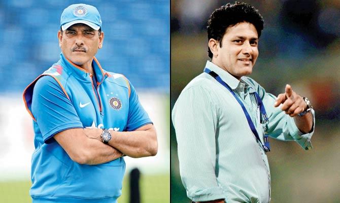 While Ravi Shastri was considered a favourite, Anil Kumble got the job