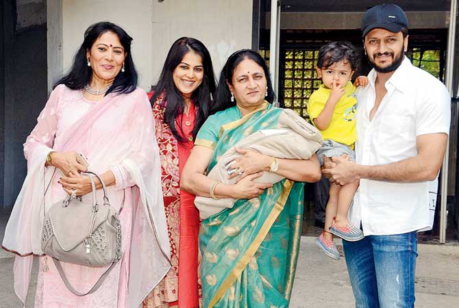 Riteish Deshmukh and Genelia D