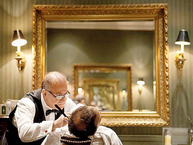 A royal shave