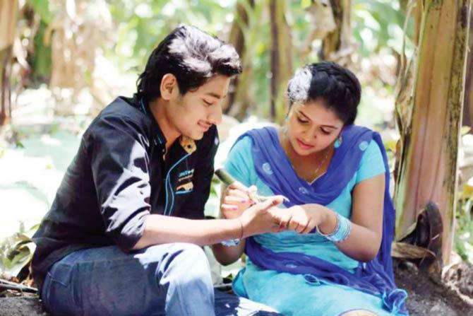 The girl watched Sairat (above) on May 27, and pressured her boyfriend into fleeing from the city on the same day. File picThe girl watched Sairat (above) on May 27, and pressured her boyfriend into fleeing from the city on the same day. File pic