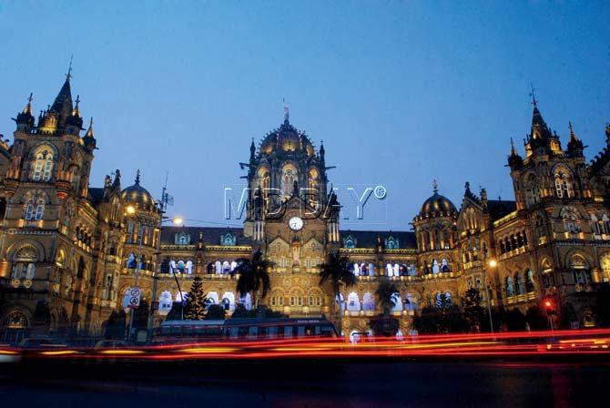 Chhatrapati Shivaji Terminus formerly VT station. Pic/Rane Ashish