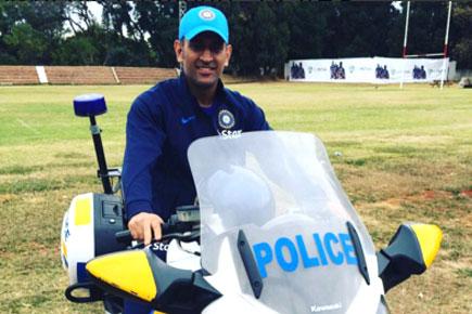 Has MS Dhoni joined the Zimbabwe police force? 