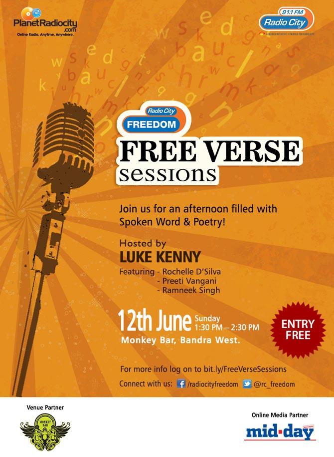 Radio City Freedom brings to you FREE VERSE SESSIONS