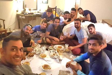 MS Dhoni's down-to-earth dinner with India's young guns 