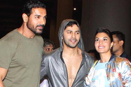'Dishoom' star cast clicked at the Mumbai airport