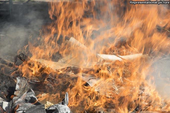 Fire breaks out at Kalyan dumping yard, none hurt