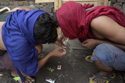 A picture and joke paint a grim reality of drug problem in Punjab
