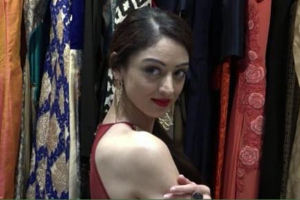 Sandeepa Dhar and TV celebs at an opening of a store launch