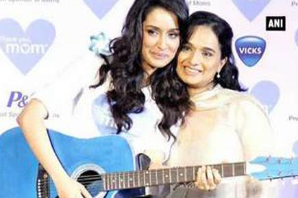 Music and musical instruments fascinate Shraddha