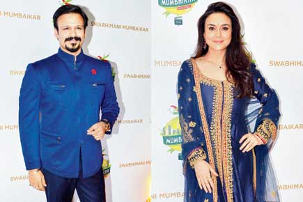 Spotted: Vivek Oberoi, Preity Zinta at launch of Mumbaikar festival