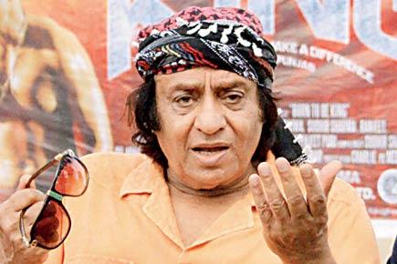 Veteran villain Ranjeet promotes his Punjabi film in Bhatinda