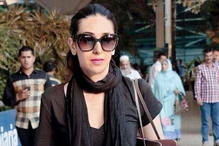 Spotted: Karisma Kapoor and other celebs at Mumbai Airport