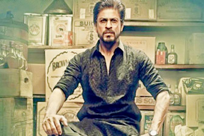 Shah Rukh Khan in the first look of Raees