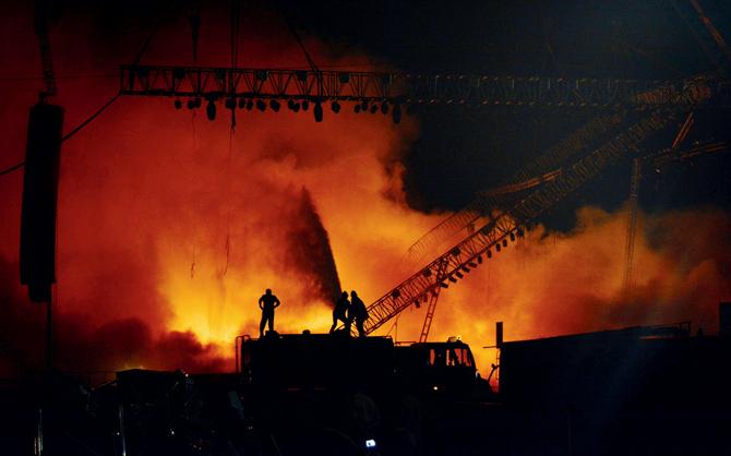 File pic of the fire