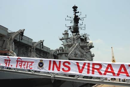Fire on board INS Viraat, one crew member dies