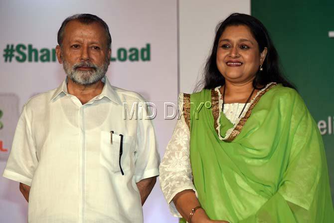 Pankaj Kapoor and Supriya Pathak