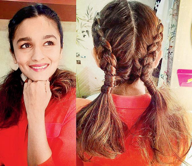 Alia Bhatt shows off her braid; the different styles that she has sported