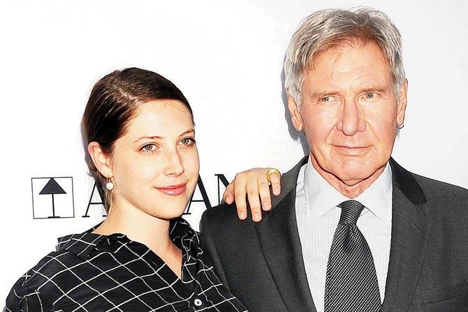 Harrison Ford with his daughter, Georgia 