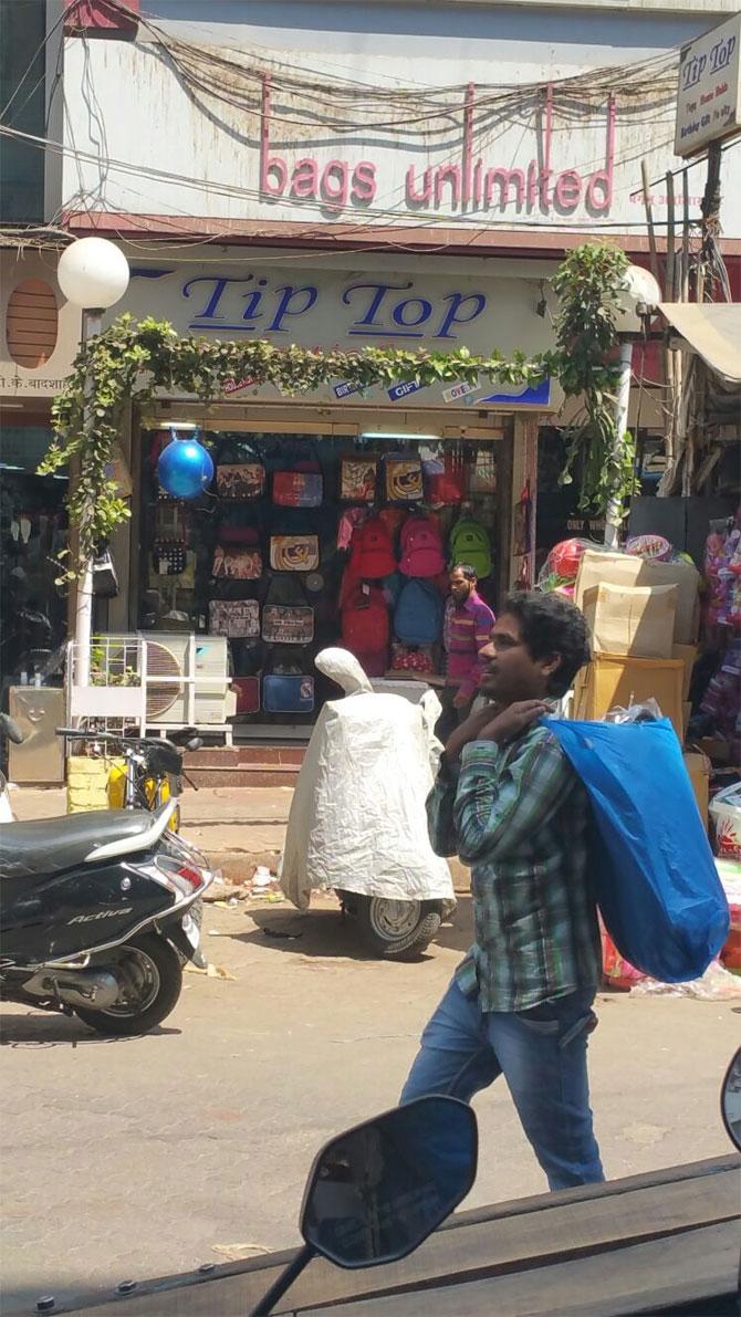 One of the three shops -- Tip Top Plastic -- where the raid was conducted