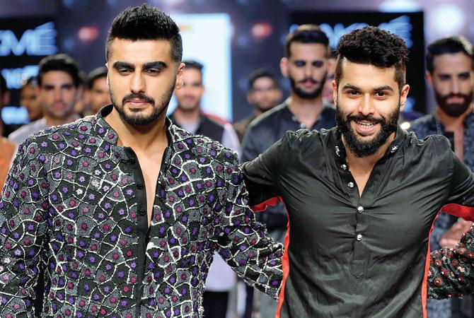 Arjun Kapoor (left) and Kunal Rawal