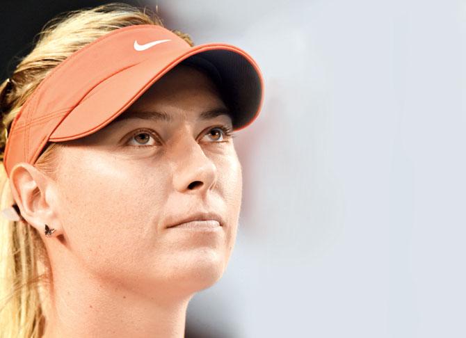 Former World No 1 tennis ace Maria Sharapova.  Pic/AFP