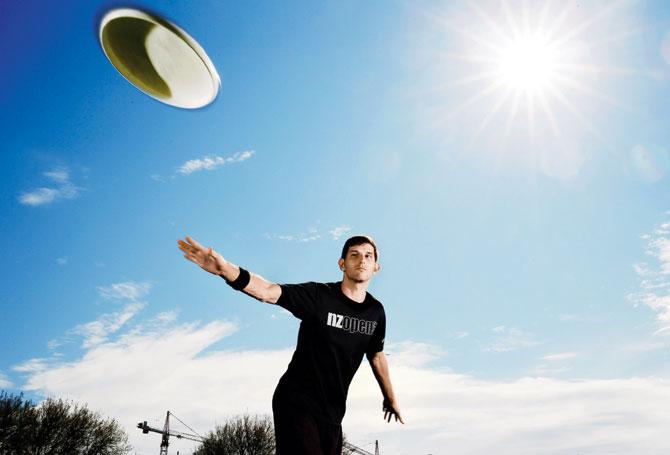An Ultimate Frisbee player. Pic for representation purpose only