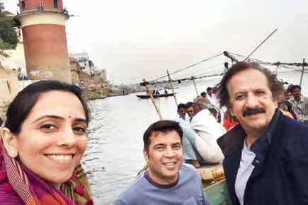 Spotted: Celebrated Iranian filmmaker Majid Majidi in Banaras