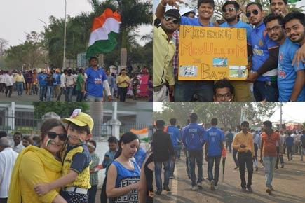 WT20 in pictures: Crowd build-up at Nagpur for India vs New Zealand tie