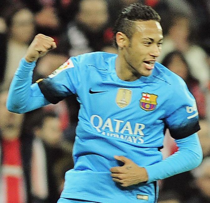 Neymar. Pic/AFP