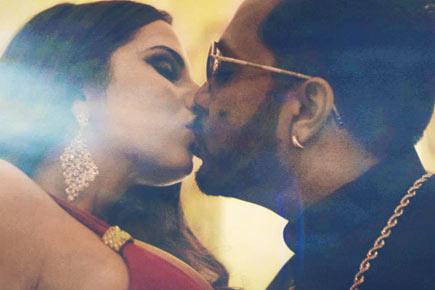 Mika Singh locks lips with Hannah Simard in his new music video
