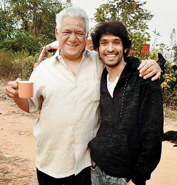 Om Puri and Vikrant Massey