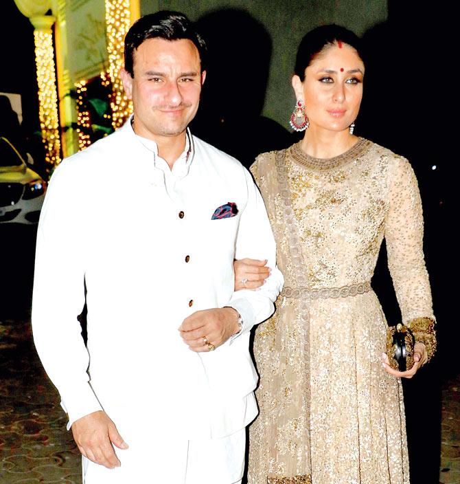 Saif Ali Khan and Kareena Kapoor Khan