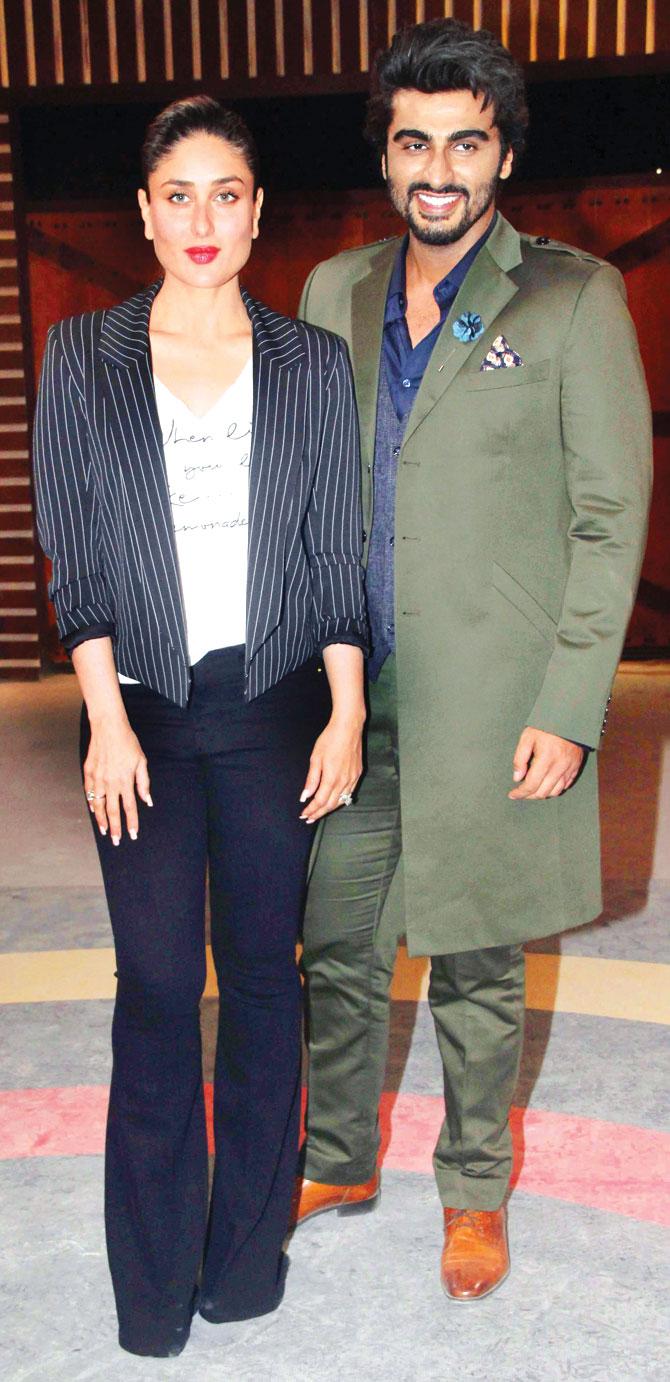 Kareena Kapoor and Arjun Kapoor 