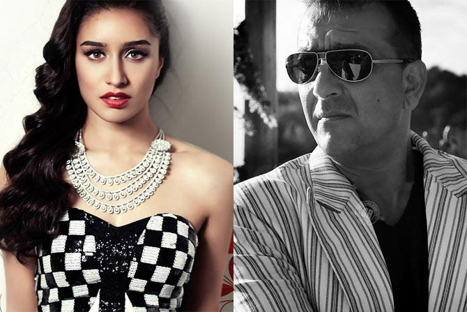Shraddha Kapoor and Sanjay Dutt
