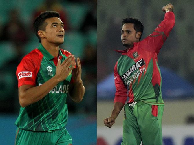Taskin Ahmed and Arafat Sunny