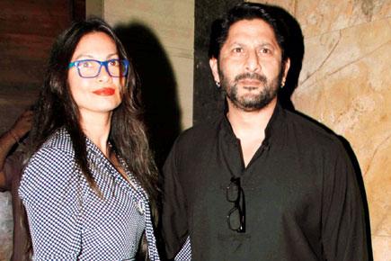 Maria Goretti and Arshad Warsi watch 'Kapoor and Sons'
