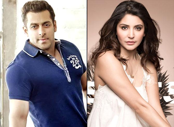 Salman Khan and Anushka Sharma