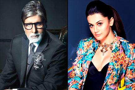 Amitabh Bachchan: Taapsee Pannu not a newcomer