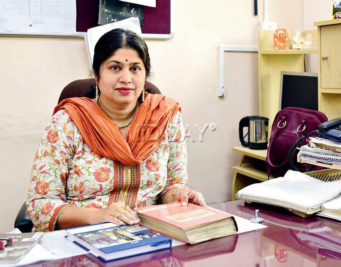 Madhavi Narsalay,  HOD at the department of Sanskrit at Mumbai University, consulted on the show, Mahabharat between 2013 and   2015 to help the  makers access  original texts  instead of  translations. Pic/Shadab Khan
