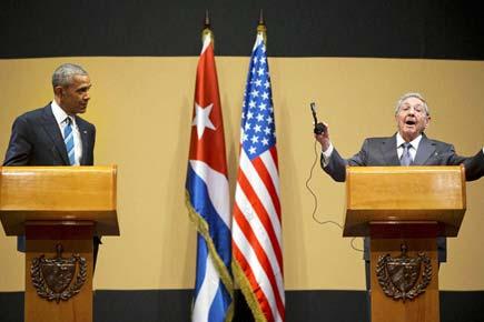 barack Obama, Raul Castro spar over human rights